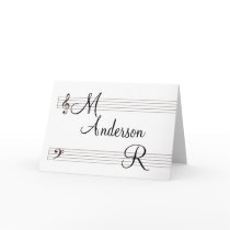 Do it yourself musicians in love template card