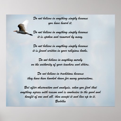 Do not believe print