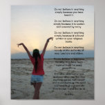 Do not believe print