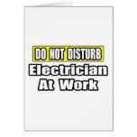 Do Not Disturb...Electrician at Work