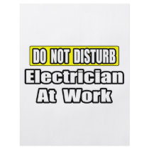 Do Not Disturb...Electrician at Work