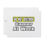 Do Not Disturb...Game At Work invitations