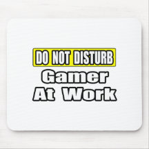 Do Not Disturb...Game At Work Mouse Pad