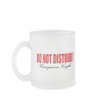 Do Not Disturb Honeymoon Couple Mug