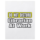 Do Not Disturb...Librarian at Work flyers