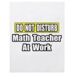 Do Not Disturb...Math Teacher At Work Flyer