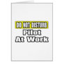 Do Not Disturb...Pilot at Work