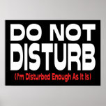 Do Not Disturb Print