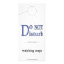 do not disturb rack card template