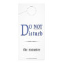 do not disturb personalized rack card