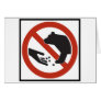 Do Not Feed the Bears Highway Sign Card