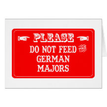 Do Not Feed The German Majors Cards