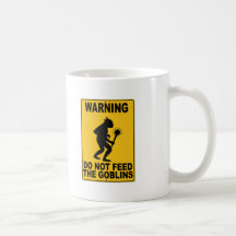 Do Not Feed the Goblins Mugs