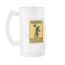 Do Not Feed the Minotaurs Coffee Mug