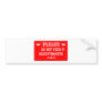 Do Not Feed The Receptionists Bumper Stickers