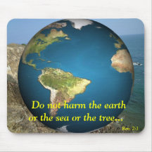 Do Not Harm The Earth Mouse Mats