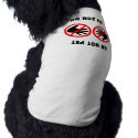 Do Not Pet t-shirt for dogs pet clothing