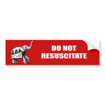 Do Not Resuscitate Bumper Stickers