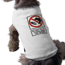 Do Not Shoot Craps with the Bears Highway Sign Doggie Shirt