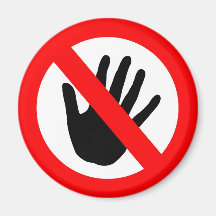 Do not touch magnets