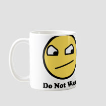 Do Not Want Awesome Face mugs