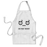 Do Not Want Disapproval Apron