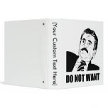 Do Not Want Massimo Does Not Want binders