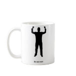 Do Not Want Silhouette Coffee Mugs