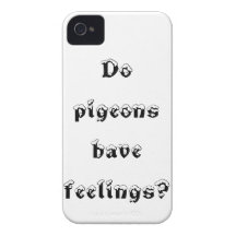 Do pigeons have feelings? iPhone 4 covers