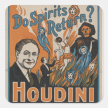 Do Spirits Return? Houdini Says No And Proves It Sticker