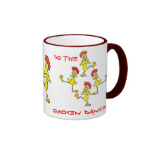 DO THE CHICKEN DANCE!  by SHARON SHARPE Coffee Mug