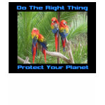 Do the right thing Protect your planet t-shirts