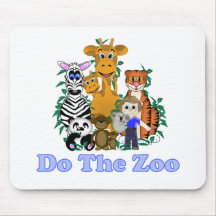Do The Zoo Mouse Pads