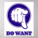 Do Want Poster