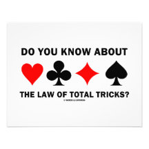 Do You Know About The Law Of Total Tricks? Invitations