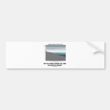 Do You Know Where You Are On Earth's Crust? Bumper Stickers