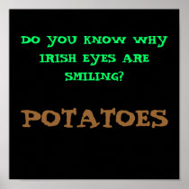 DO YOU KNOW WHY IRISH EYES ARE SMILING? - POSTER