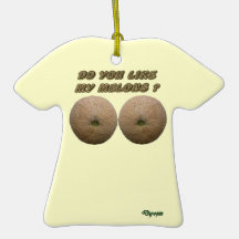 Do You Like My Melons? Christmas Ornaments