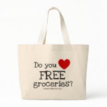 Do you love FREE Groceries Canvas Bag