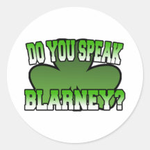 Do You Speak Blarney Sticker