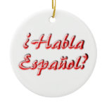 Do You Speak? Christmas Tree Ornaments