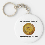 Do You Think About Pi Whenever You Eat Pie? Key Chains