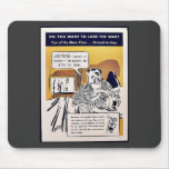 Do You Want To Lose The War? Turn Off The Alarm Cl Mouse Pad
