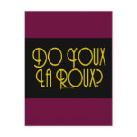"Do Youx?" Buttons, Postcards, Tote Bags & more