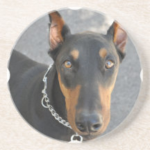 Doberman Dog Coasters