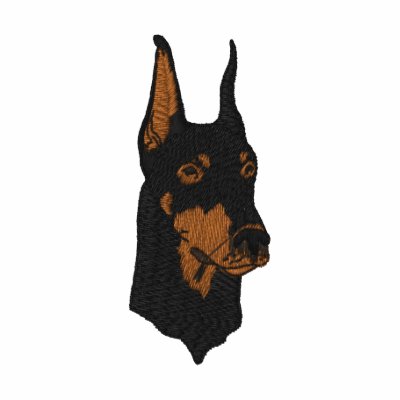 Doberman Head Polo Shirt by PetWares