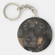 Doberman Keychain
