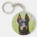 Doberman Keychain