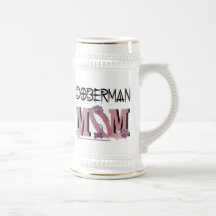 Doberman MOM Coffee Mugs