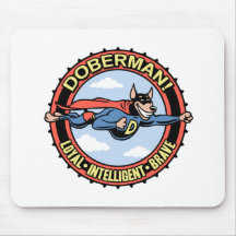 Doberman! Mouse Pad